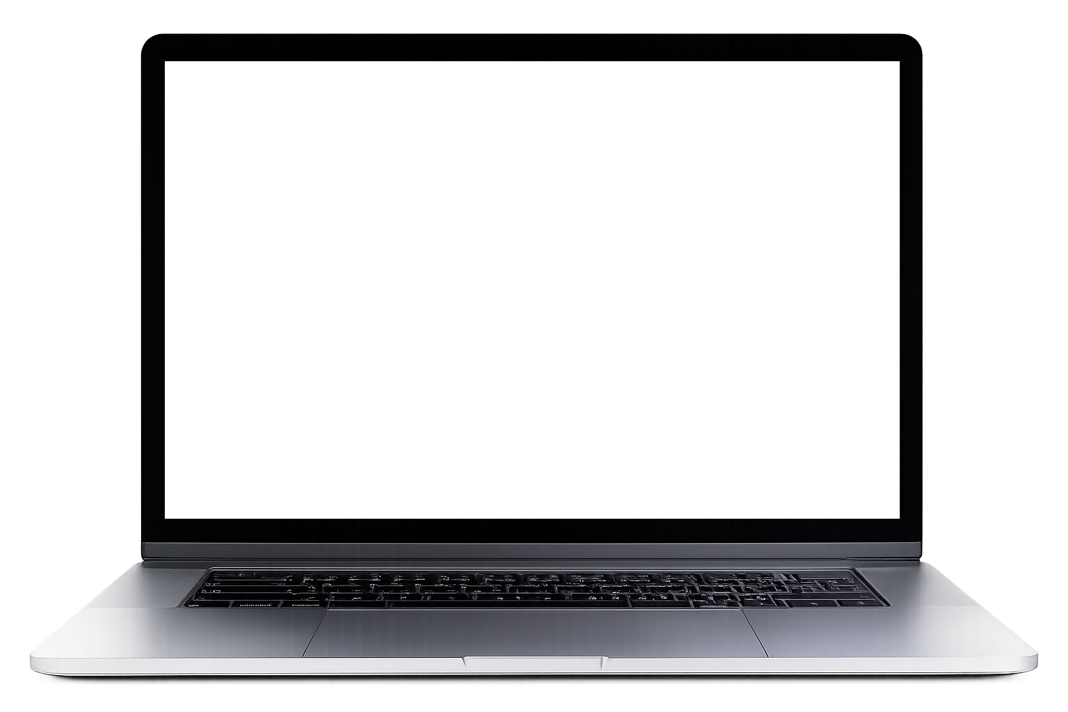 Notebook com painel de monitoramento na tela